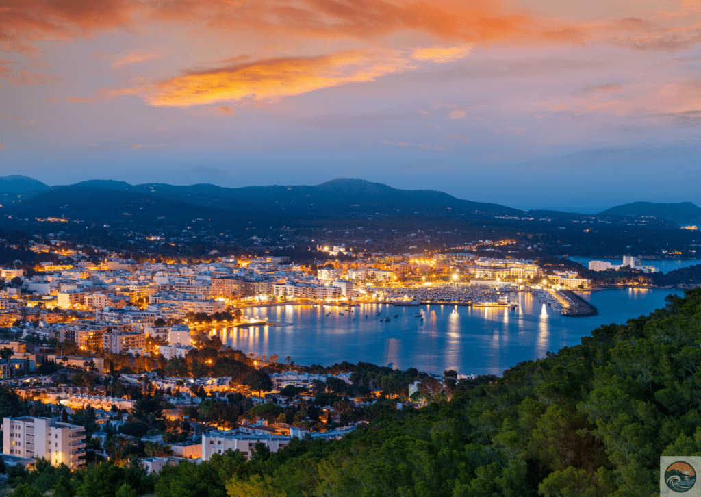 Ibiza night, Spain