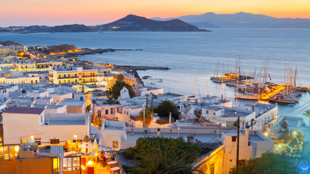 Naxos town