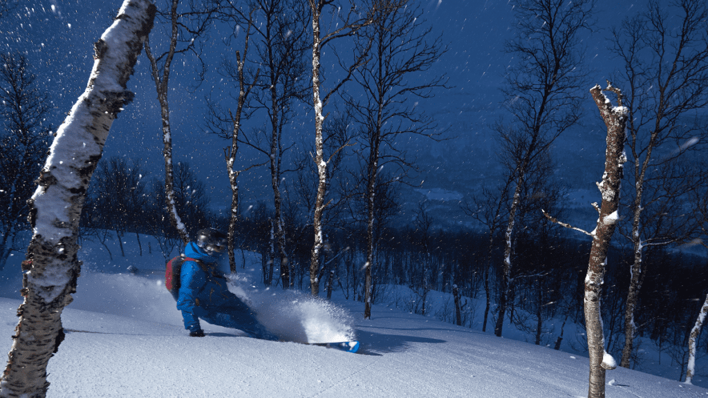 Night Skiing and Sledding