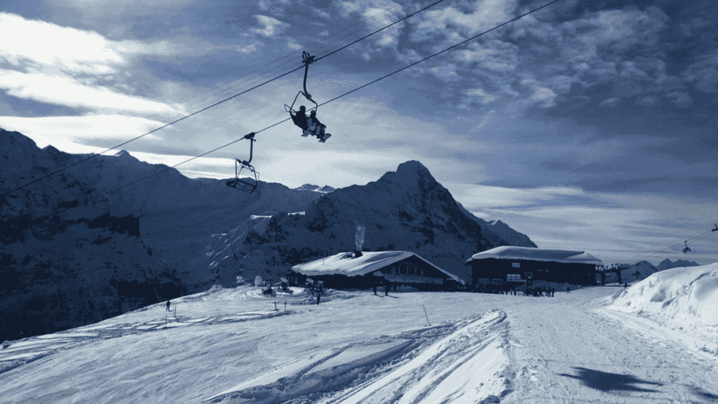 Skiing in Grindelwald